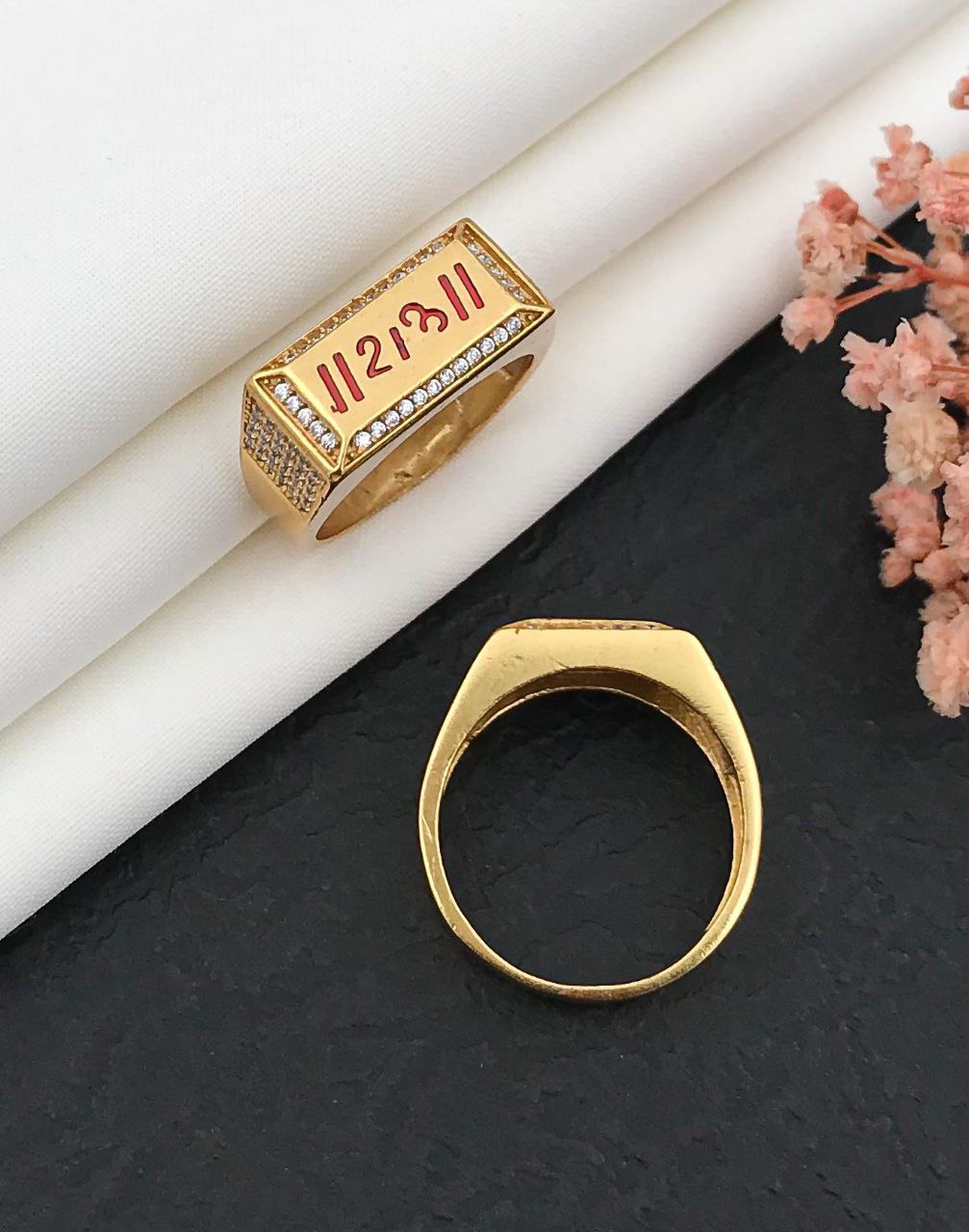 1 Gram Gold Forming RAM-2 Design Superior Quality Ring