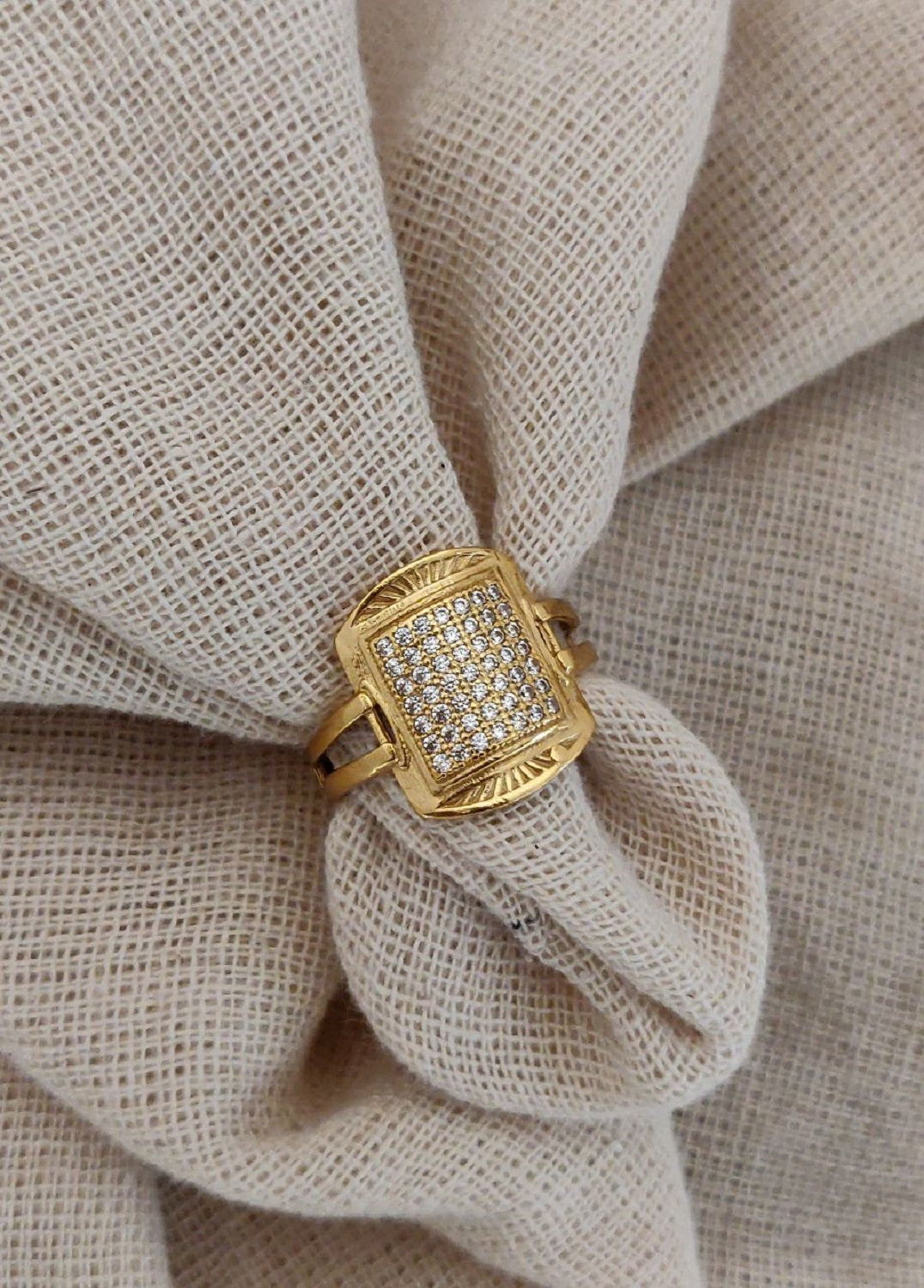 1 Gram Gold Forming Streamlined Design Superior Quality Ring-40