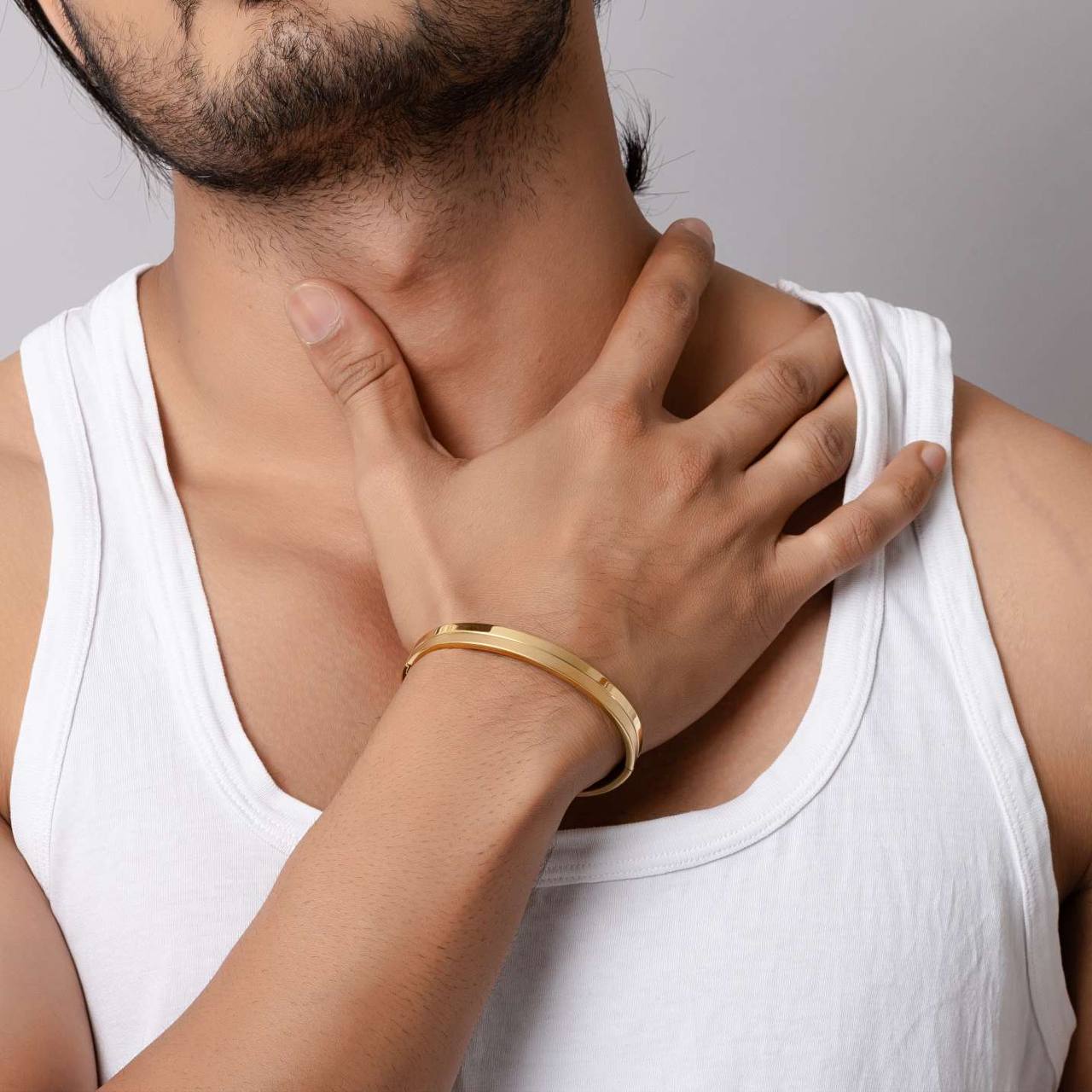 Gold Kada For Men – MODERN SERIES